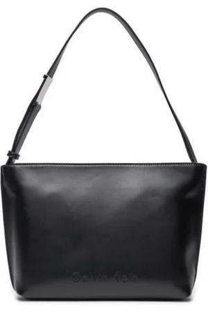 Calvin Klein MEDIUM TOTE BAG MET LOGO IN RELIEF