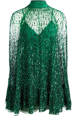 ALICE+OLIVIA Groene jurken