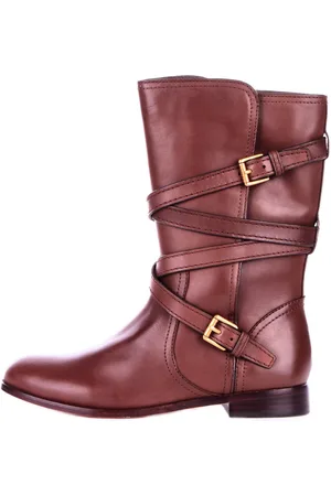 Ralph Lauren Mahoniehouten laarzen