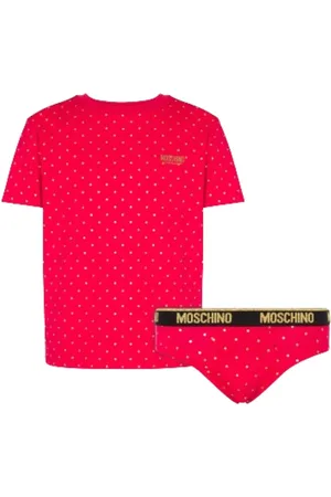 Moschino ONDERGOED T-SHIRT EN SLIPJES