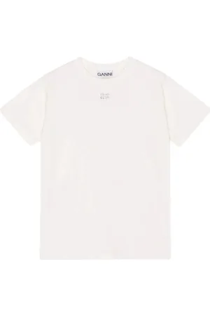 Ganni Wit T-shirt en polo