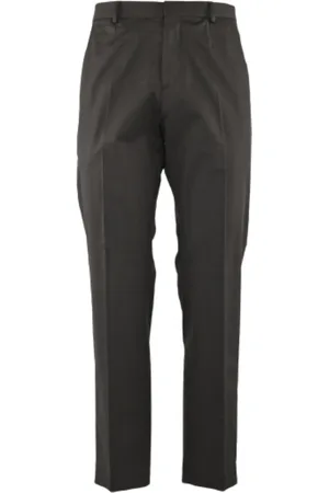 Calvin Klein BROEK katoenen rechte broek van seacell