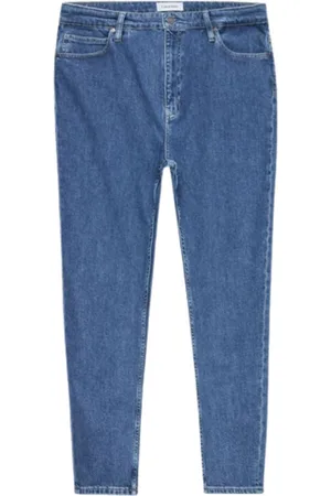 Calvin Klein Jeans HIGH RISE TAPERED-MID BLAUW