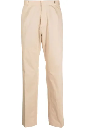 Calvin Klein BROEK katoenen rechte broek van seacell
