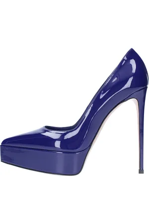 LE SILLA Blauwe hakschoenen