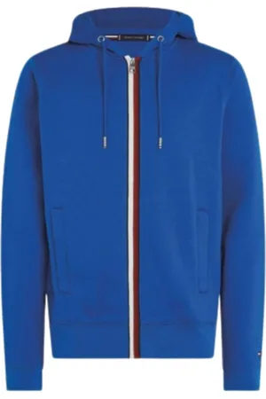 Tommy Hilfiger SPLIT GLOBAL STRIPE SWEATSHIRT MET RITS H00DY