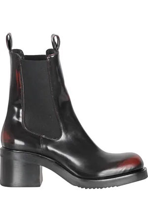 Elena Iachi Enkellaarsjes - 440382 - Zwart/Rood