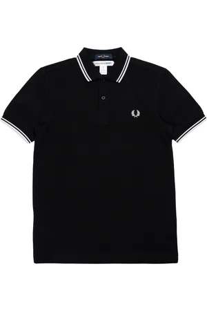 Comme des Garçons CDG x Fred Perry polo in zwart