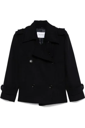 Max Mara Trog over jas in wol en kasjmier