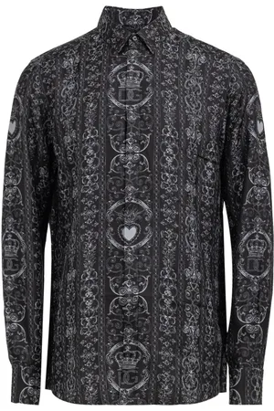 Dolce & Gabbana Barok katoenen shirt