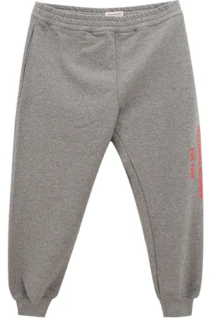 Alexander McQueen Sportbroek logo Graffiti