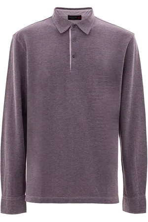 corneliani Polo kleur indigo