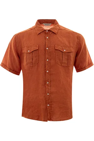 Gran Sasso Shirt halve mouwen in linnen