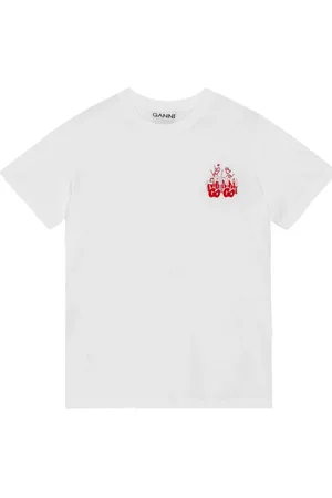 Ganni Wit T-shirt en polo