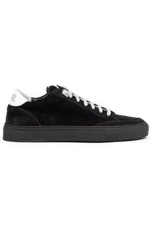 P448 Soho-M zwarte suede sneakers