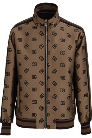 Dolce & Gabbana Jas met rits over logo
