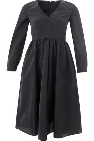 LARDINI Lange jurk met V hals
