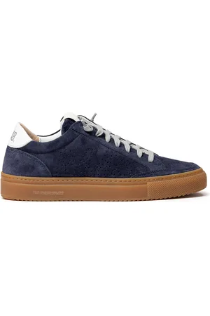 P448 Soho-W Blue Suede Sneakers