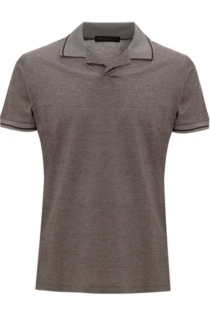 corneliani Polo korte mouw coltrui
