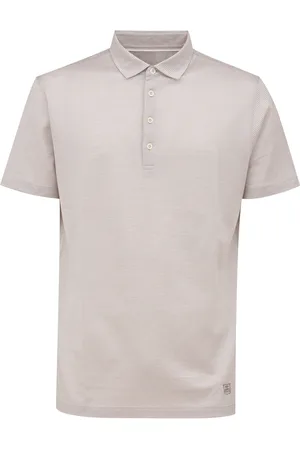 corneliani Polo korte mouw slanke pasvorm