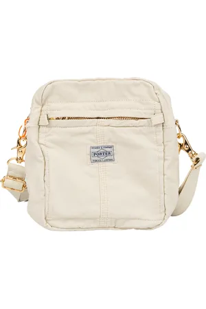 PORTER-YOSHIDA & CO Mile verticale schoudertas in wit