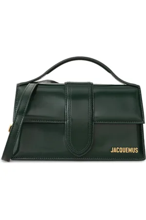 Jacquemus Le Grand Child handtas in groen leer