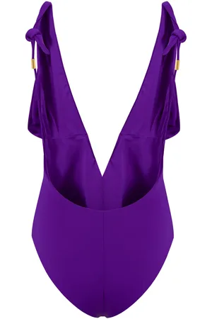 Tom Ford Gepolijste jersey paars badpak