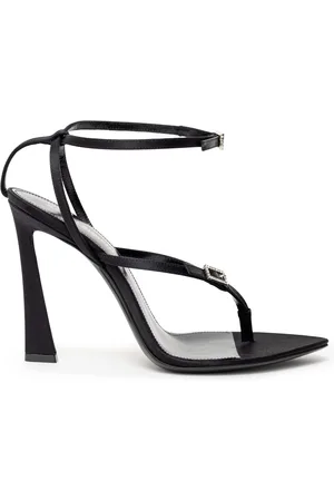 Saint Laurent Sandalen in Crepe Satin