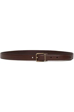Dolce & Gabbana Bruin lederen riem .