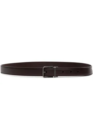 Dolce & Gabbana Bruin lederen riem
