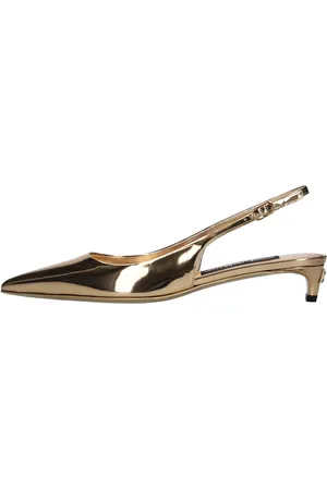 Dolce & Gabbana Schoenen met gouden hiel