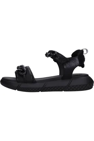 Elena Iachi Sandalen zwart