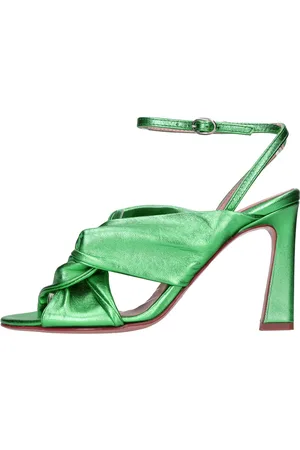 ANNA F. Sandalen Groen