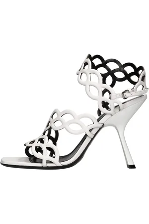 Sergio Rossi Sandalen wit