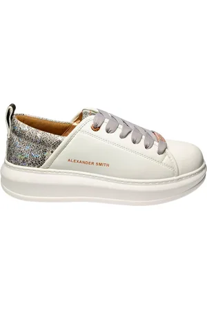 Alexander Smith Damesschoenen Eco-wembley vrouw- wit donker grijs