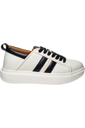 Alexander Smith Mannenschoenen Eco-wembley-wit zwart