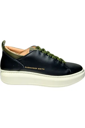 Alexander Smith Mannenschoenen Wembley Man-Zwarte Militair