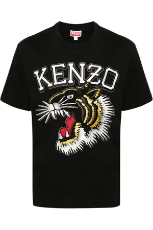 Kenzo T-shirt Man Varsity Jungle Tiger
