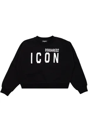 Dsquared2 Baby meisje sweatshirt Pictogram bijgesneden