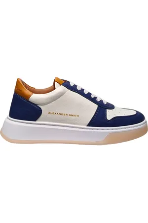 Alexander Smith Mannenschoenen Harrow Man-Blue Cognac