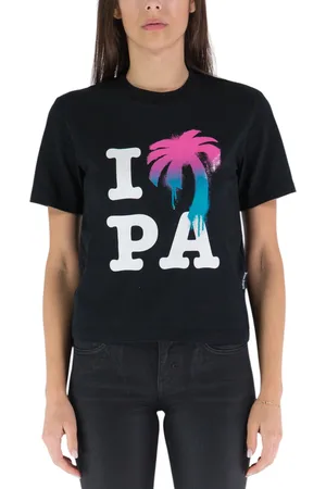 Palm Angels T-shirt vrouw Ik hou van Pa.