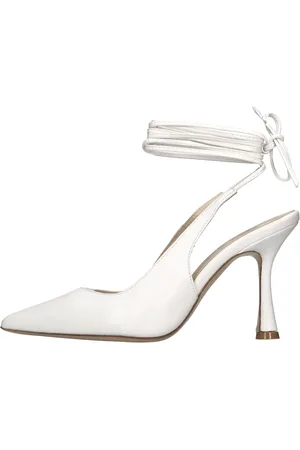 PAROSH Schoenen met witte hakken