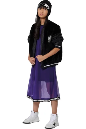 DKNY Jas Bambina Zachte fleece