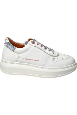 Alexander Smith Damesschoenen Cambridge vrouw- wit grijs