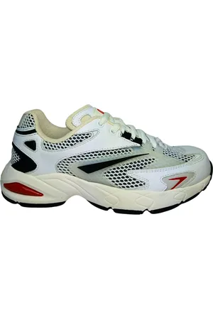 D.A.T.E. Vrouwenschoenen DATE Sneakers SN23 Mesh Wit Zwart
