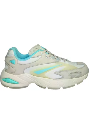D.A.T.E. Vrouwenschoenen DATE Sneakers SN23 Net Wit-Water