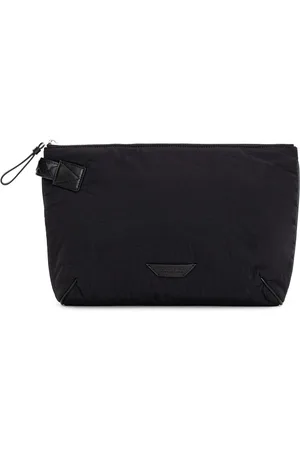 Bottega Veneta Zwarte Nylon licht papieren zak