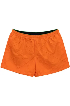 Bottega Veneta Boxer Sea met Motivo Intreccio in Oranje