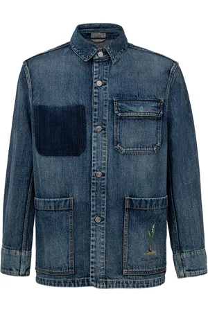 Dior Jeans jack met borduurwerk