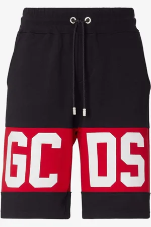 GCDS BAND LOGO SWEA SCHULDERS korte broeken